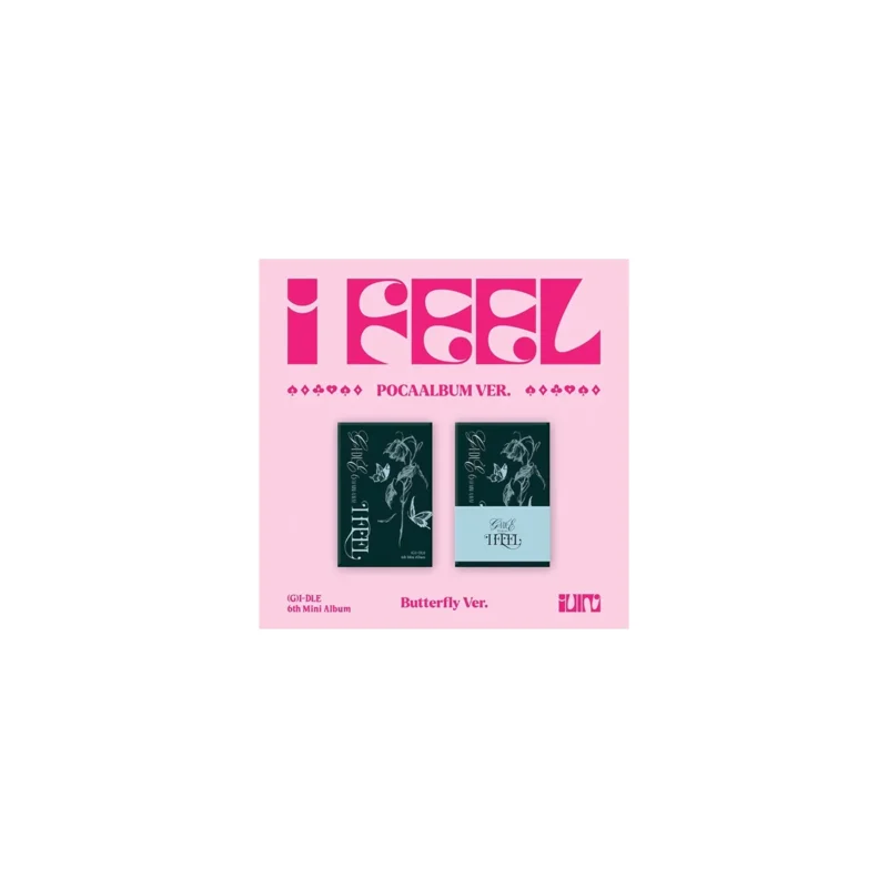 (G)I-DLE (ジーアイドル) - I feel (Poca アルバム, Butterfly バージョン) (6th ミニアルバム)