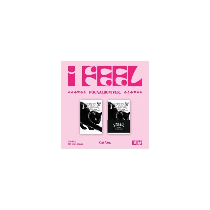 (G)I-DLE (ジーアイドル) - I feel (Poca アルバム, Cat バージョン) (6th ミニアルバム)