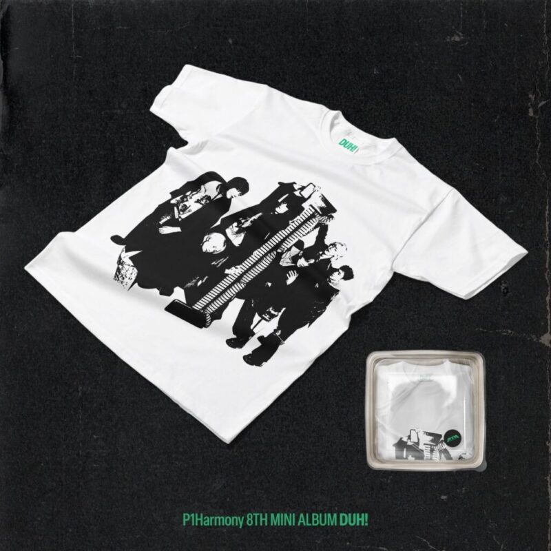 P1Harmony - DUH! (Plain White T バージョン) (8th ミニアルバム)