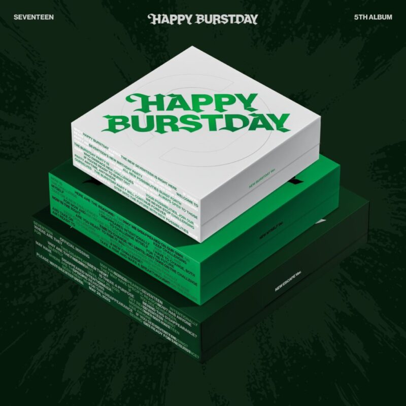 SEVENTEEN (セブンティーン)  - 'HAPPY BURSTDAY' (5th アルバム)