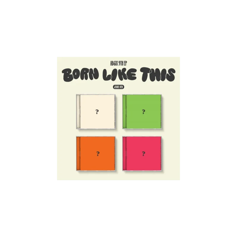 AB6IX (エイビーシックス) - BORN LIKE THIS (ジュエルケース バージョン) (9th EP)