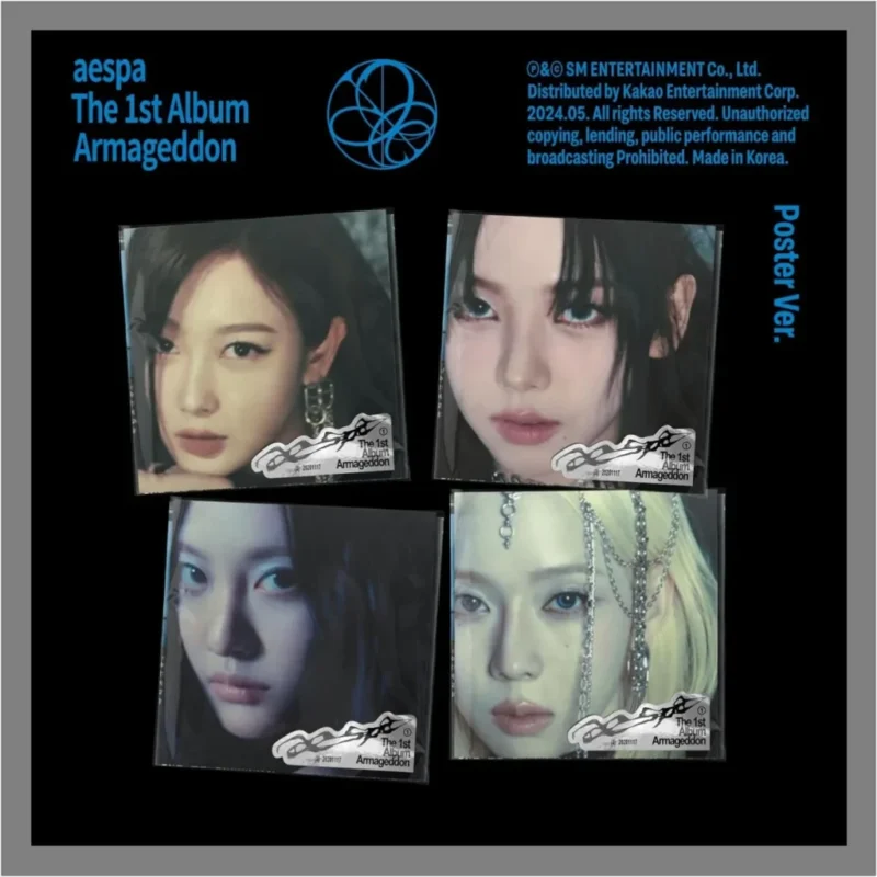 aespa (エスパ) - Armageddon (Poster バージョン) (1st アルバム)