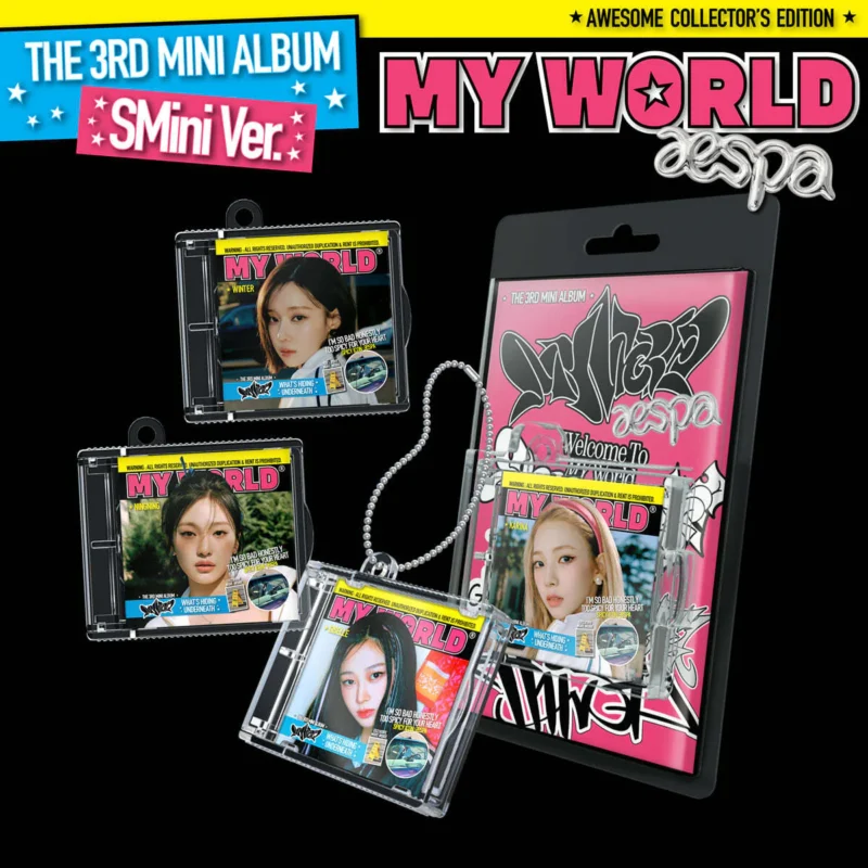 aespa (エスパ) - MY WORLD (SMini バージョン) (3rd ミニアルバム)