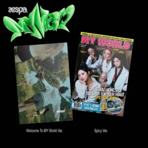 aespa (エスパ) - MY WORLD (Zine バージョン) (3rd ミニアルバム)