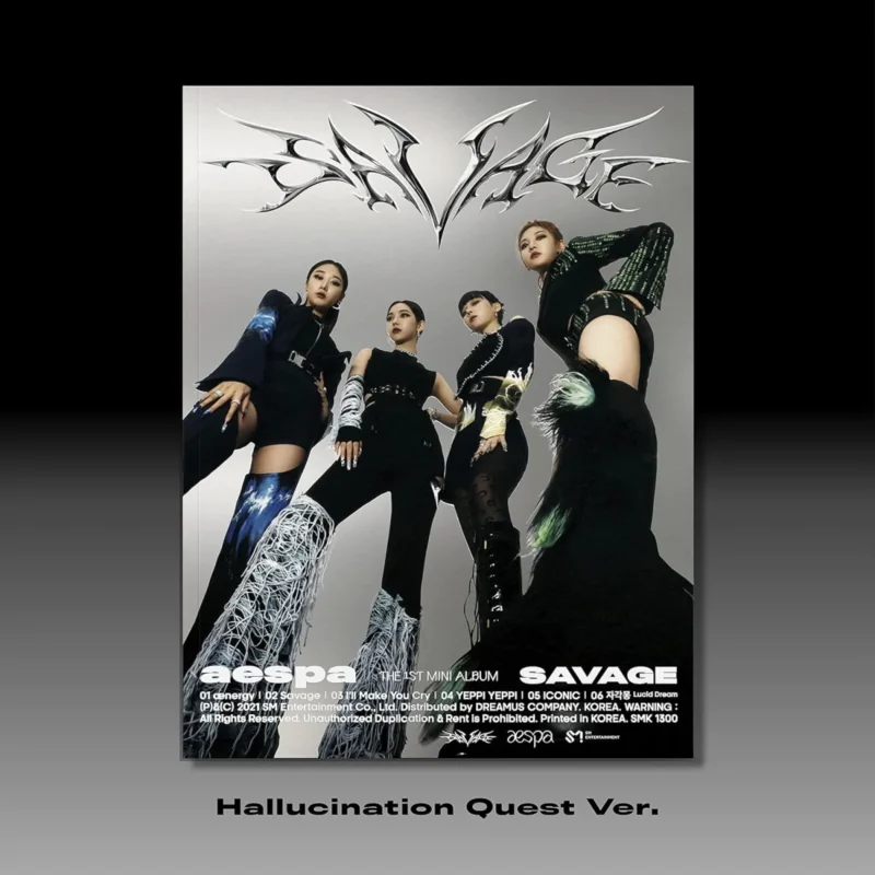 aespa (エスパ) - Savage (Hallucination Quest バージョン) (1st ミニアルバム)