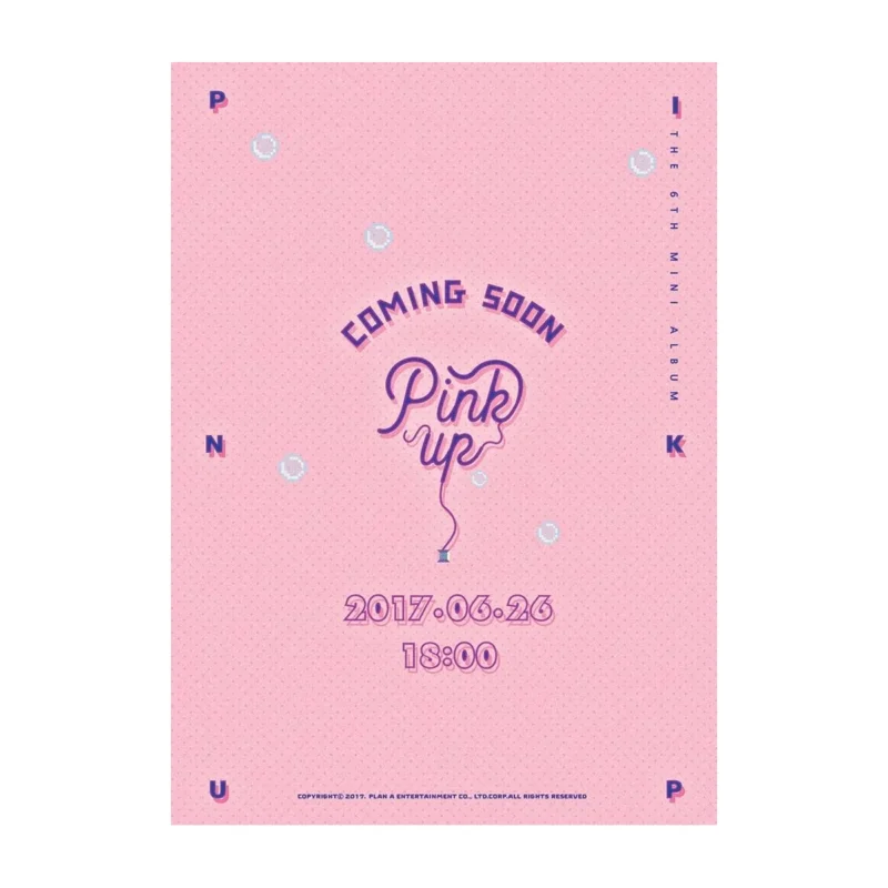Apink (エーピンク) - 6th ミニアルバム Pink Up (バージョン A)