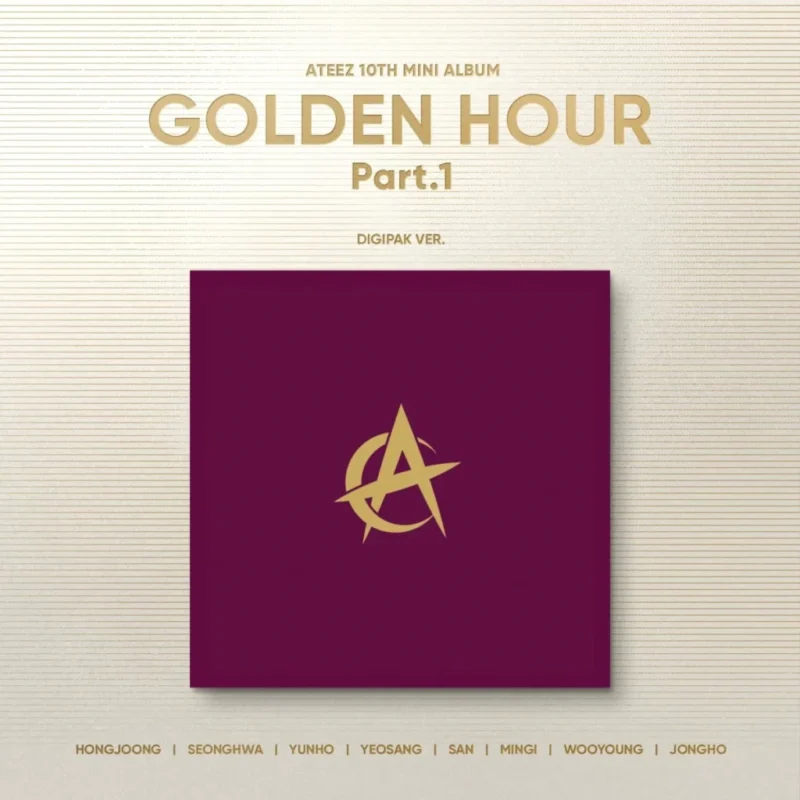 ATEEZ - GOLDEN HOUR : Part.1 (Digipak バージョン)
