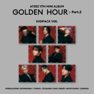 エイティーズ (ATEEZ) - GOLDEN HOUR : Part.2 (デジパック バージョン) (11th ミニアルバム)