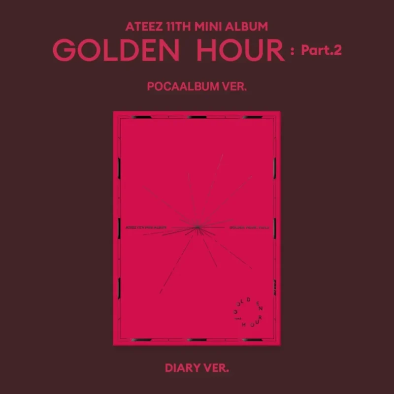 エイティーズ (ATEEZ) - GOLDEN HOUR : Part.2 (POCAアルバム DIARY バージョン) (11th ミニアルバム)