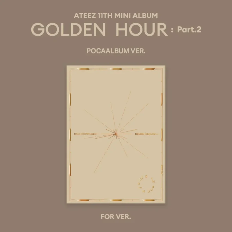 エイティーズ (ATEEZ) - GOLDEN HOUR : Part.2 (POCAアルバム FOR バージョン) (11th ミニアルバム)