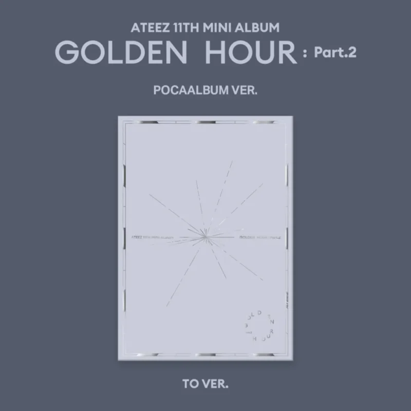 エイティーズ (ATEEZ) - GOLDEN HOUR : Part.2 (POCAアルバム TO バージョン) (11th ミニアルバム)