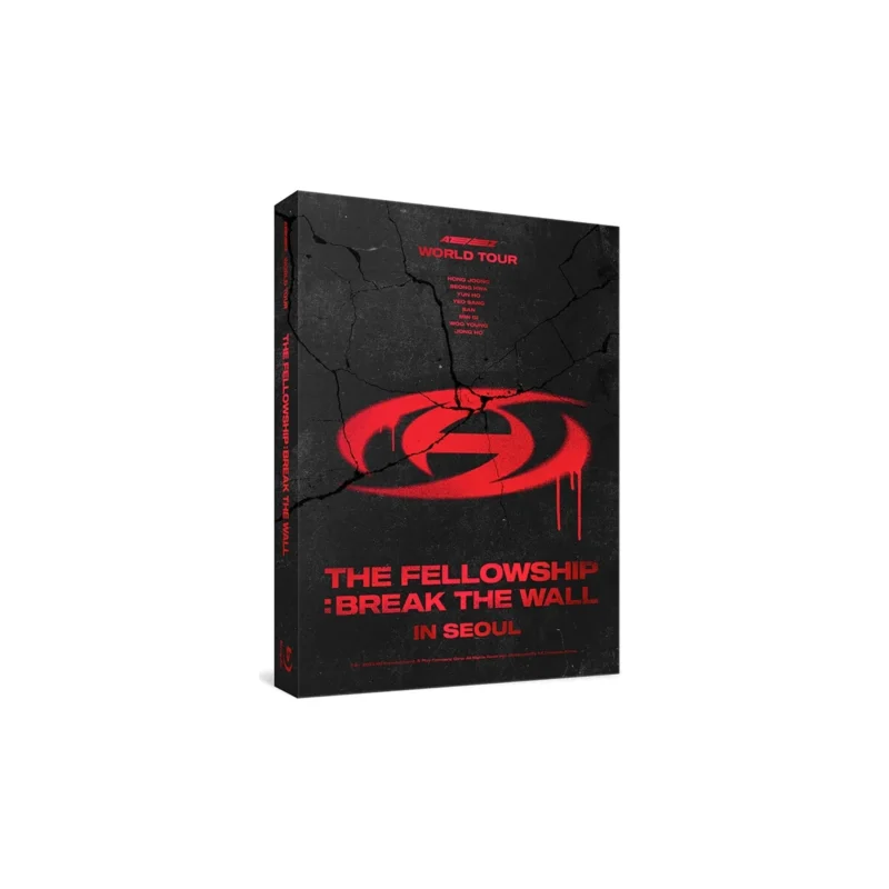 ATEEZ (エイティーズ) - THE FELLOWSHIP : BREAK THE WALL IN SEOUL Blu-ray (package damaged)