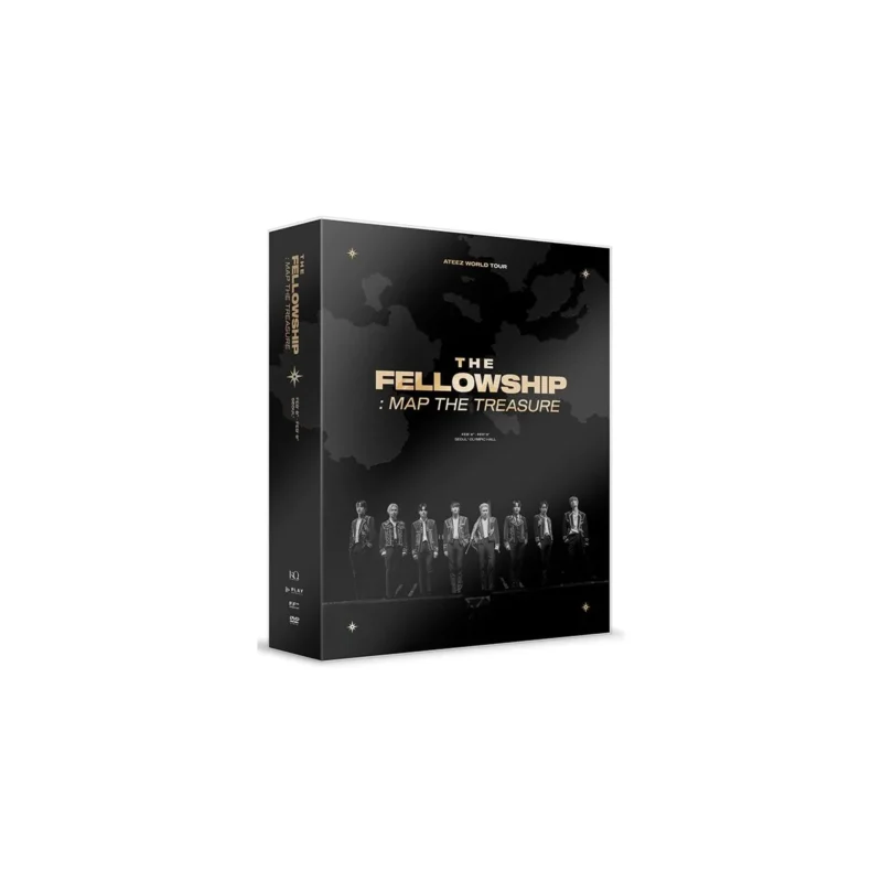 ATEEZ (エイティーズ) - WORLD TOUR THE FELLOWSHIP : MAP THE TREASURE SEOUL DVD