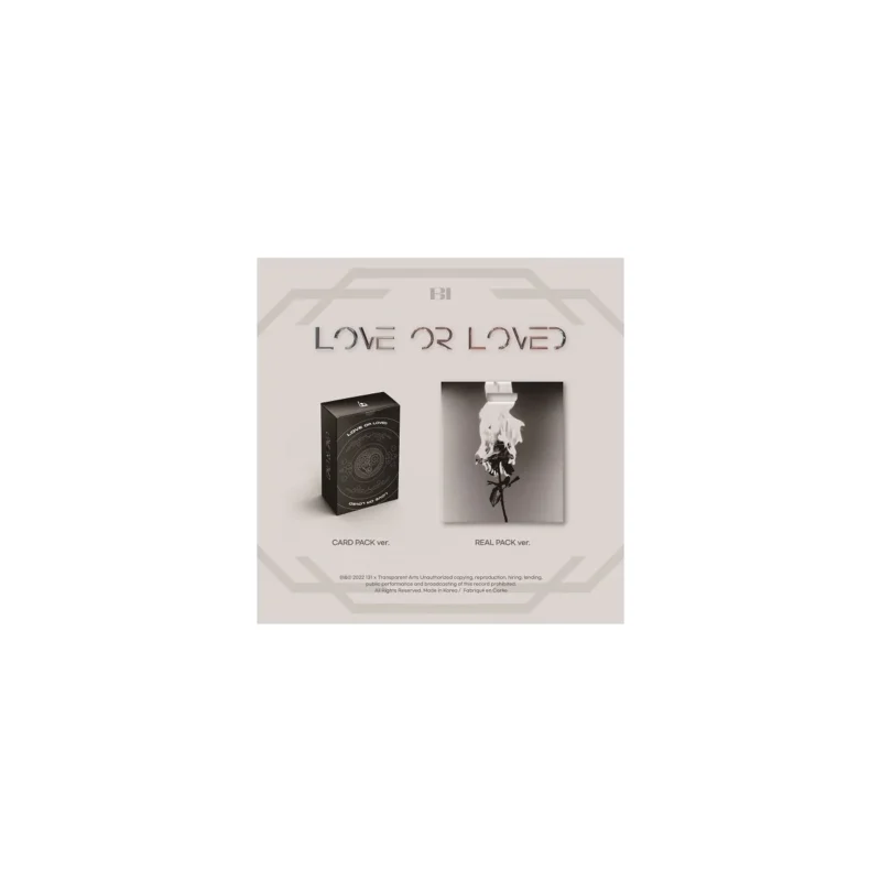 B.I - Love or Loved Part.1 (Real Pack バージョン)