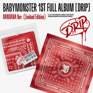 ベイビーモンスター (BABYMONSTER) - [DRIP] (BANDANA バージョン, 限定版) (1st アルバム)