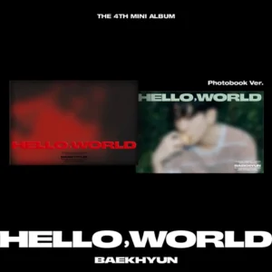 ベクヒョン (BAEKHYUN) - Hello, World (フォトブック バージョン Hello) (4th ミニアルバム)