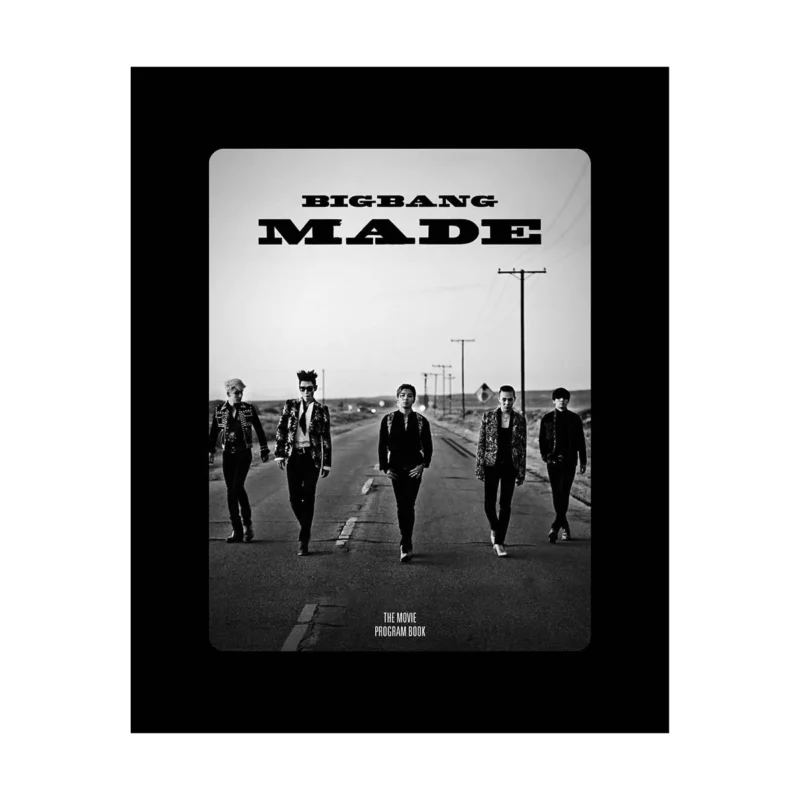 BIGBANG (ビッグバン) - Bigbang10 The Movie 'Bigbang Made' Program Book