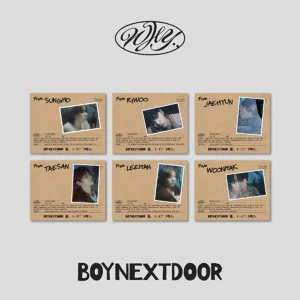 BOYNEXTDOOR (ボーイネクストドア) - WHY... (LETTER バージョン) (1st ミニアルバム)