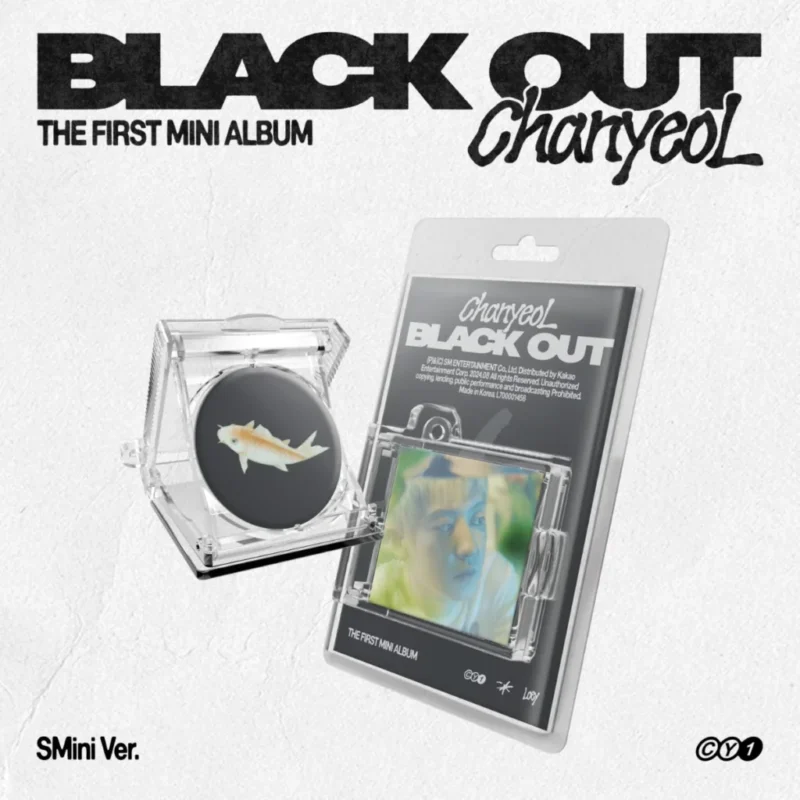 チャンヨル (CHANYEOL) - Black Out (SMini バージョン) (1st ミニアルバム)
