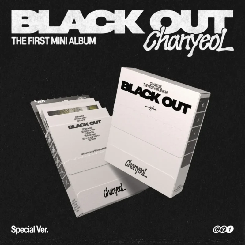 チャンヨル (CHANYEOL) - Black Out (スペシャル バージョン) (1st ミニアルバム)
