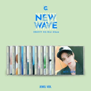 CRAVITY- NEW WAVE (Limited Jewel バージョン) (4th ミニアルバム)