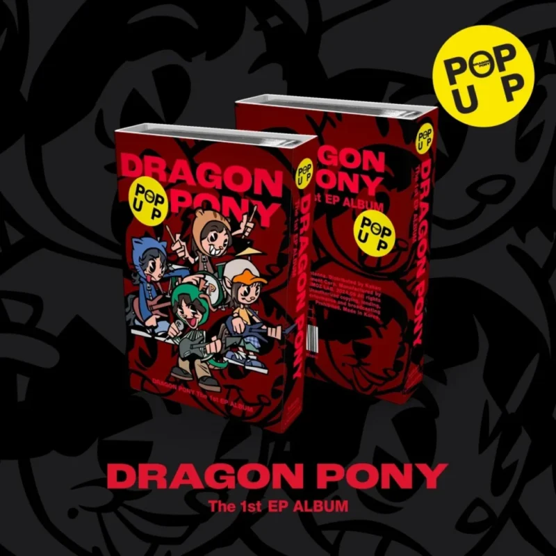 Dragon Pony (ドラゴンポニー) - POP UP (NEMO) (1st EP アルバム)
