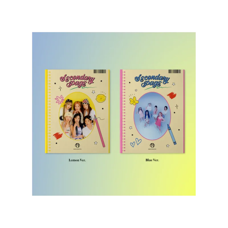 DreamNote - 5th シングル・アルバム Secondary Page
