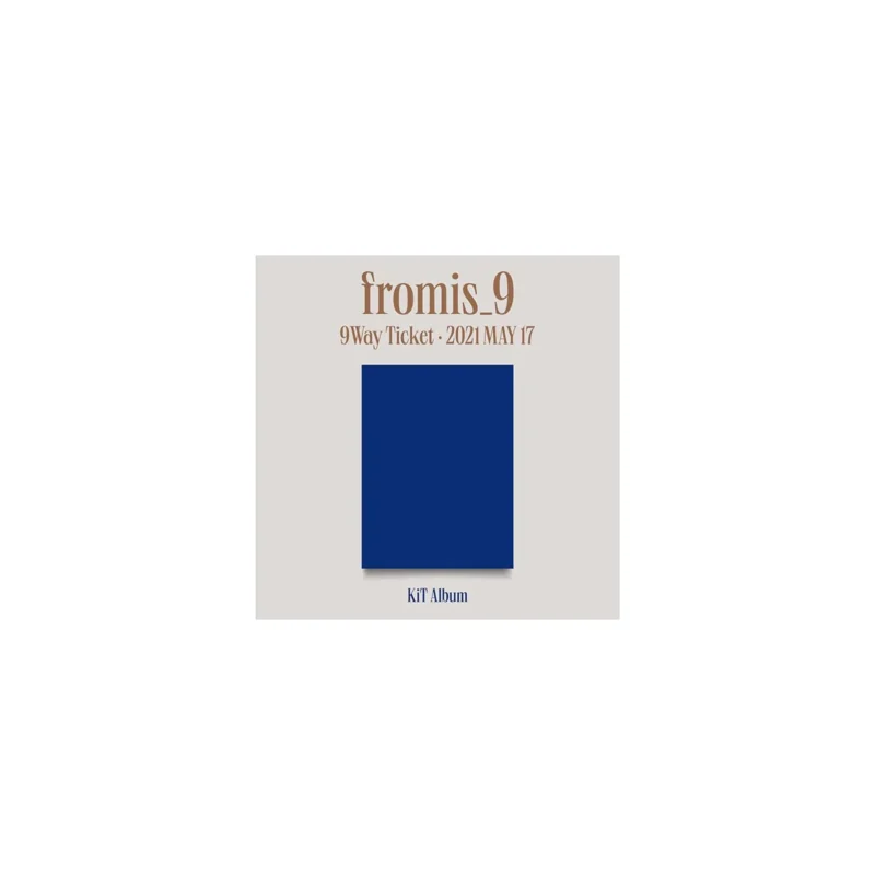 fromis_9 (プロミスナイン) - 2nd Single 9 WAY TICKET Kit アルバム