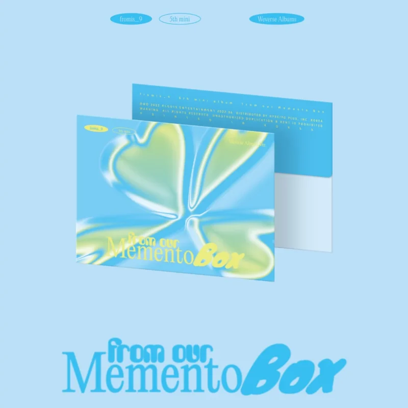 fromis_9 (プロミスナイン) - 5th ミニアルバム from our Memento Box (Weverse アルバムs バージョン)