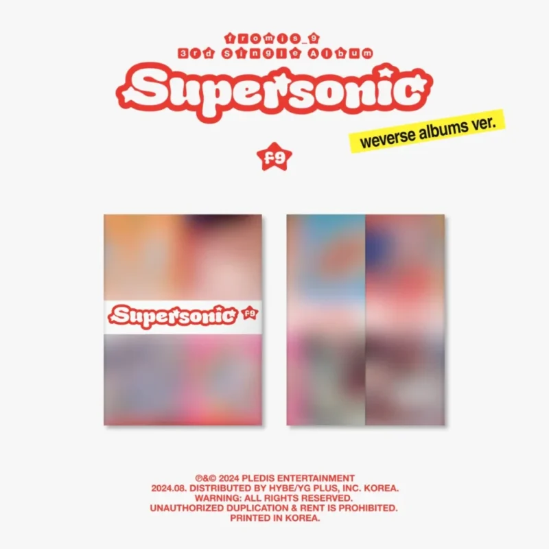 fromis_9 (プロミスナイン) - 'Supersonic' (weverse アルバムs バージョン) (3rd シングル・アルバム)