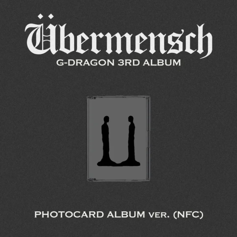 G-DRAGON (ジードラゴン) - Übermensch (PHOTOCARD アルバム NFC バージョン) (3rd アルバム)