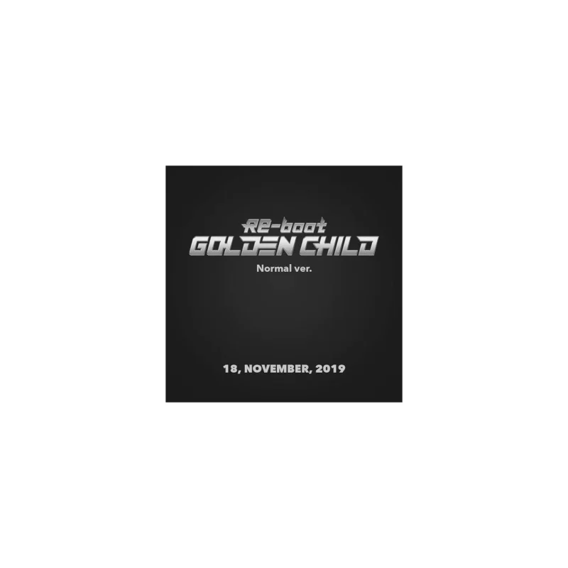 Golden Child (ゴールデン・チャイルド) - 1st アルバム: Re-boot (Normal バージョン)