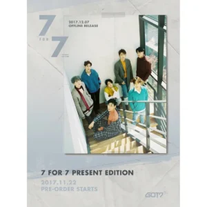 GOT7 (ガットセブン) - ミニアルバム 7 for 7 Present Edition (preorder item available)