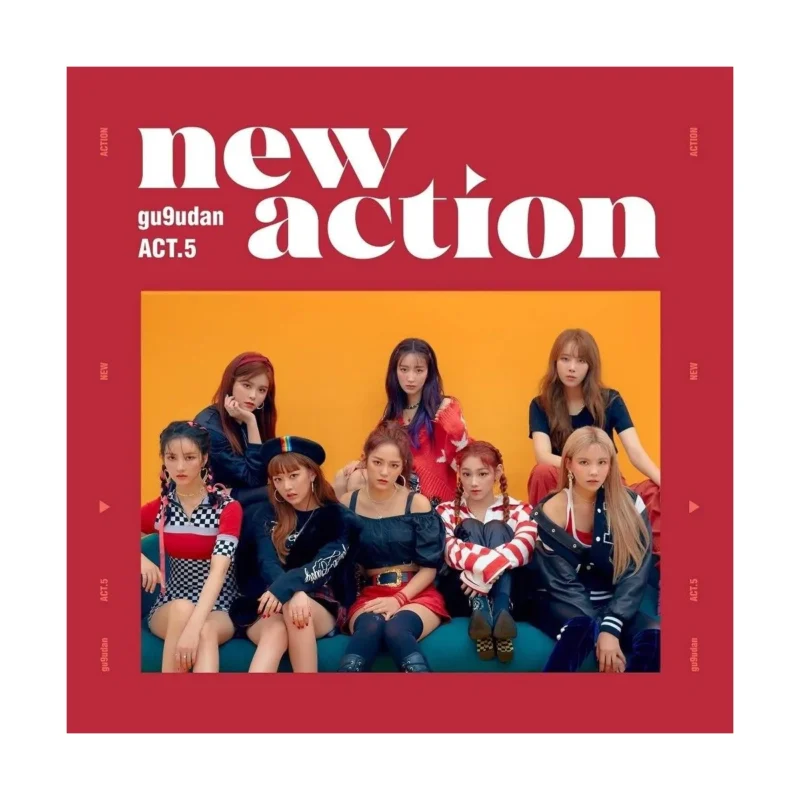 GUGUDAN (ググダン) - 3rd ミニアルバム Act.5 New Action