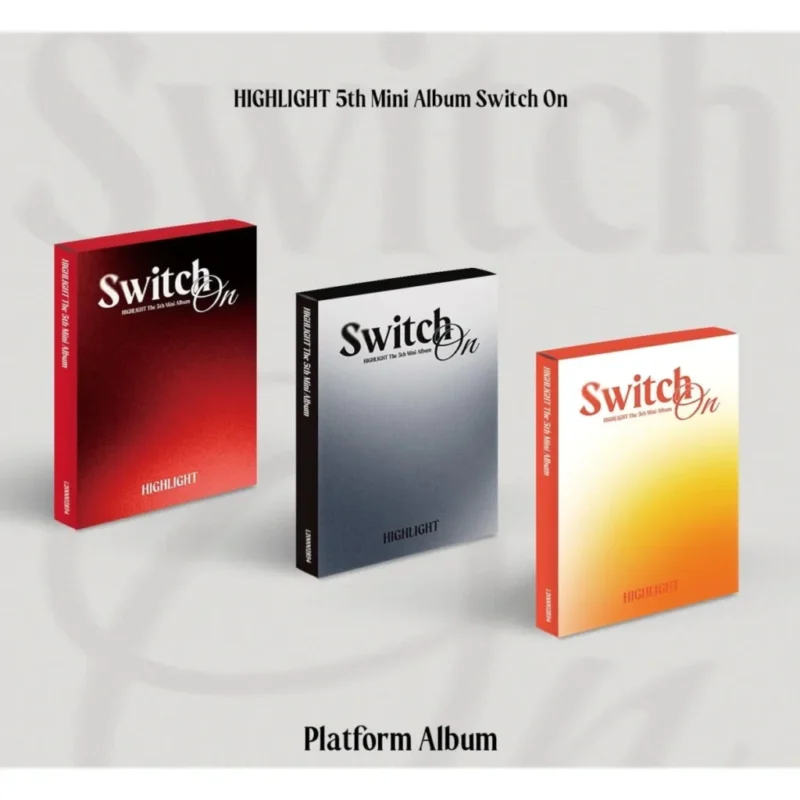 Highlight (ハイライト) - Switch On (Platform ランダム バージョン) (5th ミニアルバム)