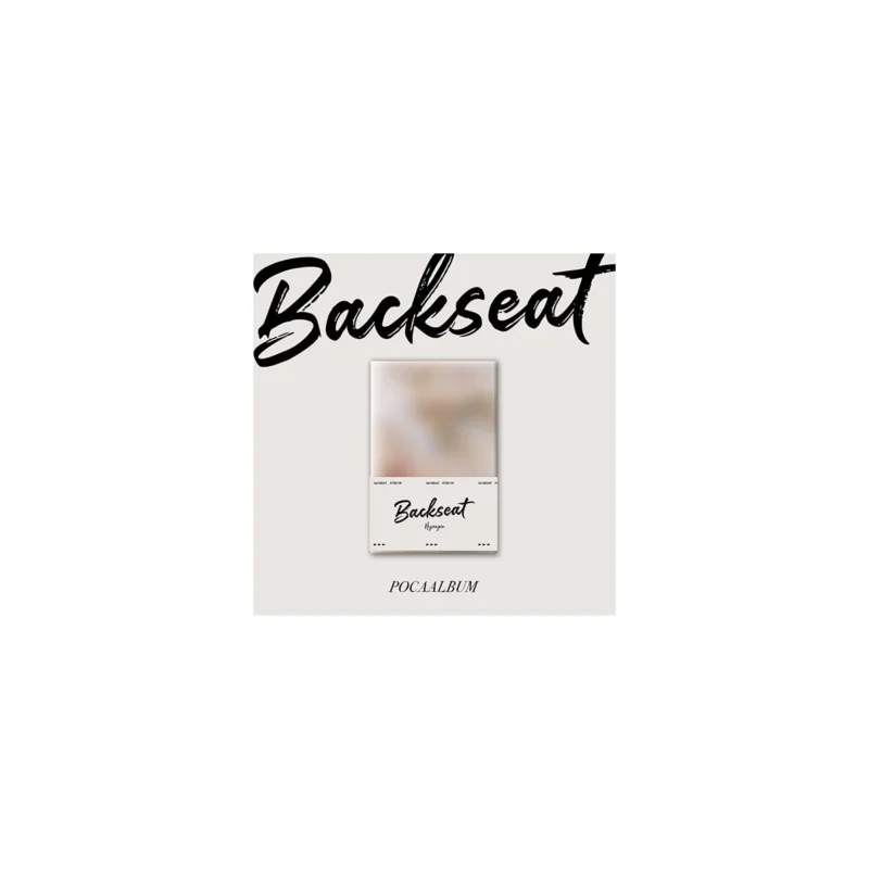 Hyunjun - Backseat (POCAアルバム)