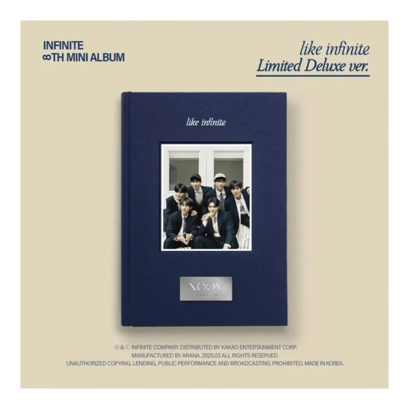 INFINITE (インフィニット) - LIKE INFINITE (Limited Deluxe バージョン) (8th ミニアルバム)