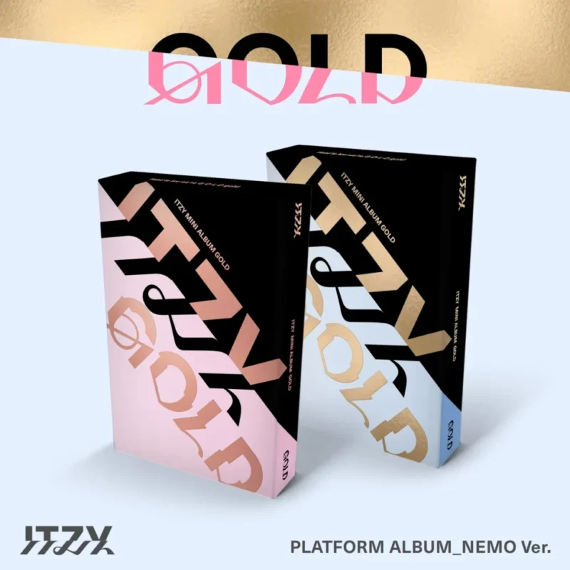 イッチ (ITZY) - GOLD (PLATFORM NEMO バージョン A Pink)