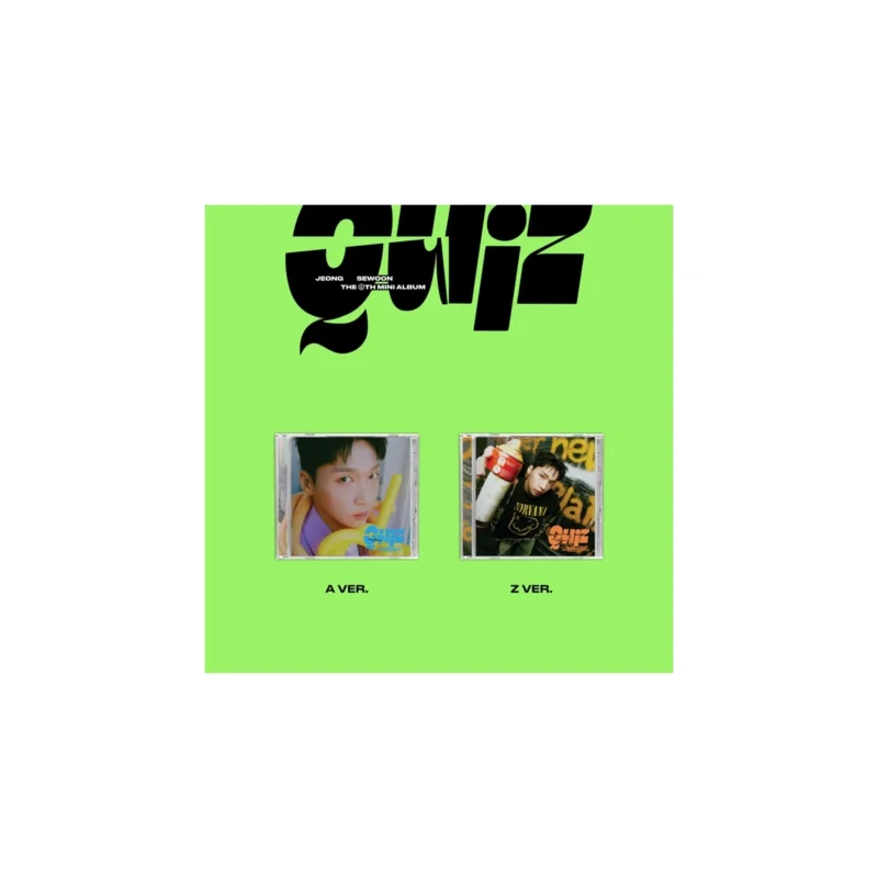 チョン・セウン (Jeong Sewoon) - Quiz (ジュエルケース バージョン) (6th ミニアルバム)