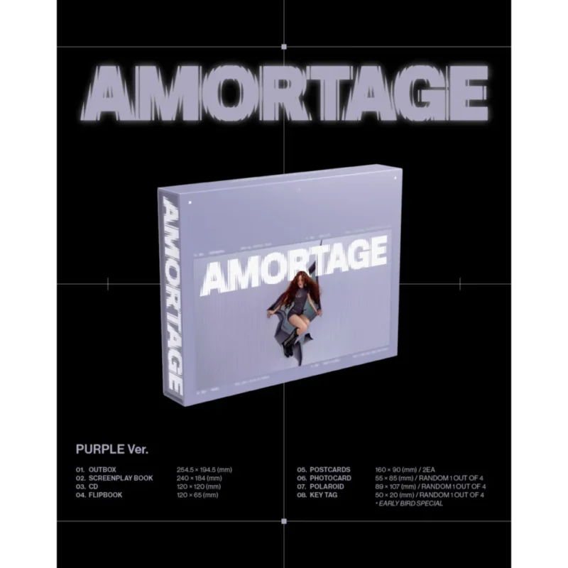 ジス (JISOO) - AMORTAGE (EXCLUSIVE EDITION) (ランダム バージョン) - 画像 (2)