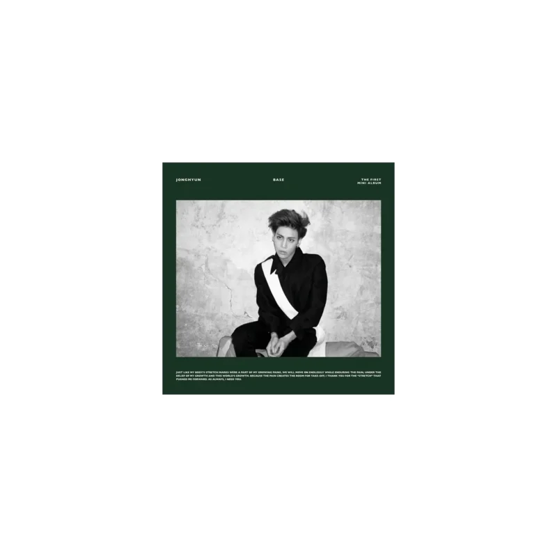 JONGHYUN (ジョンヒョン) - (Shinee) - 1st ミニアルバム Base (Random バージョン)