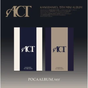 カン・ダニエル (KANG DANIEL) - ACT (5th ミニアルバム) (POCA アルバム)