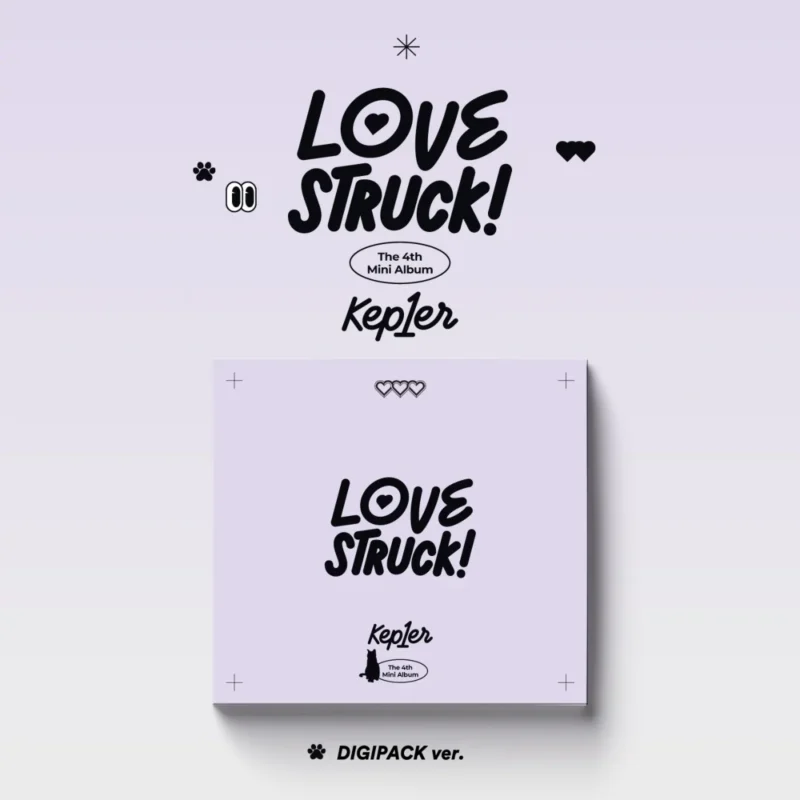 Kep1er (ケプラー) - LOVESTRUCK! (デジパック バージョン) (4th ミニアルバム)