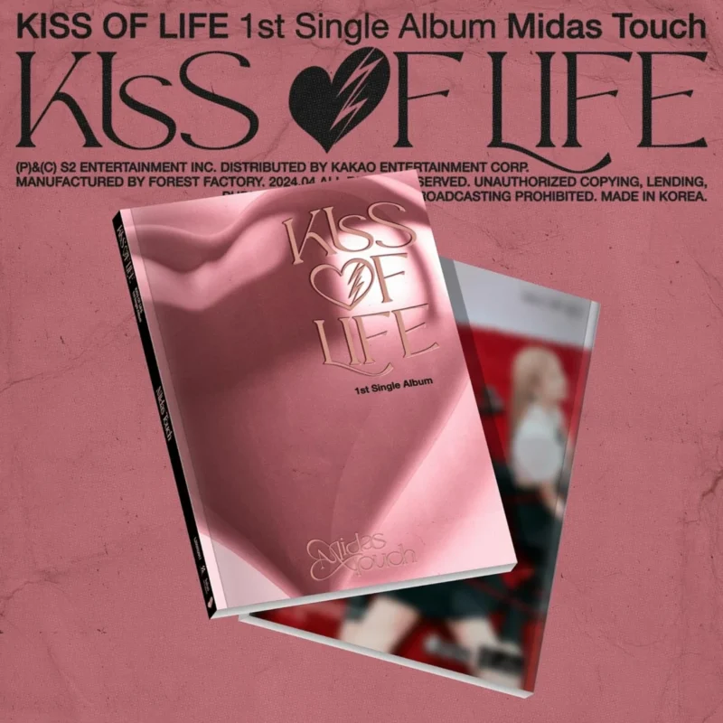 キスオブライフ (KISS OF LIFE) - Midas Touch (Photobook バージョン) (1st シングル・アルバム)