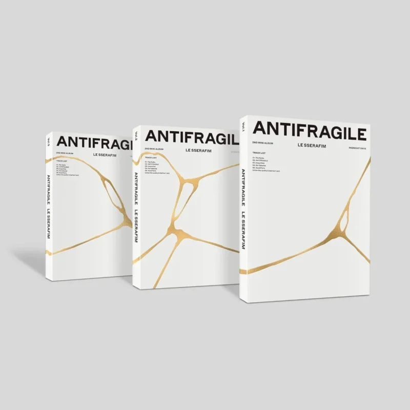ル・セラフィム (LE SSERAFIM) - ANTIFRAGILE (Vol.2 IRIDESCENT OPAL バージョン) (2nd ミニアルバム)