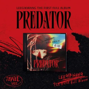 LEE GIKWANG (イ・ギグァン) - 1st アルバム Predator (ジュエルケース バージョン)