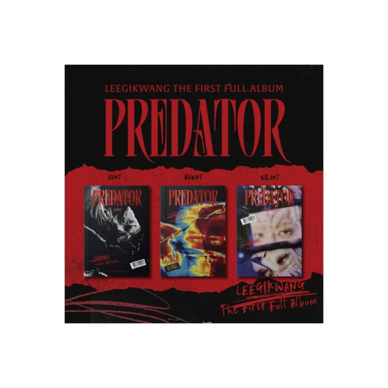 LEE GIKWANG (イ・ギグァン) - 1st アルバム Predator