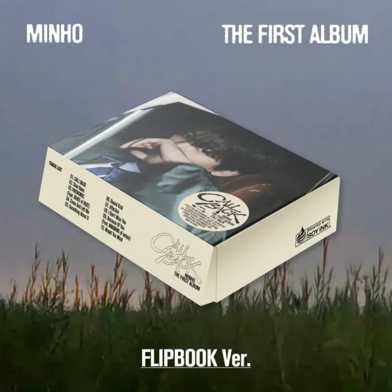 MINHO (ミンホ) - CALL BACK (Flipbook バージョン) (THE FIRST アルバム)