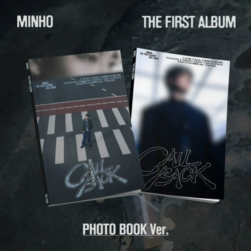MINHO (ミンホ) - CALL BACK (フォトブック バージョン) (THE FIRST アルバム)