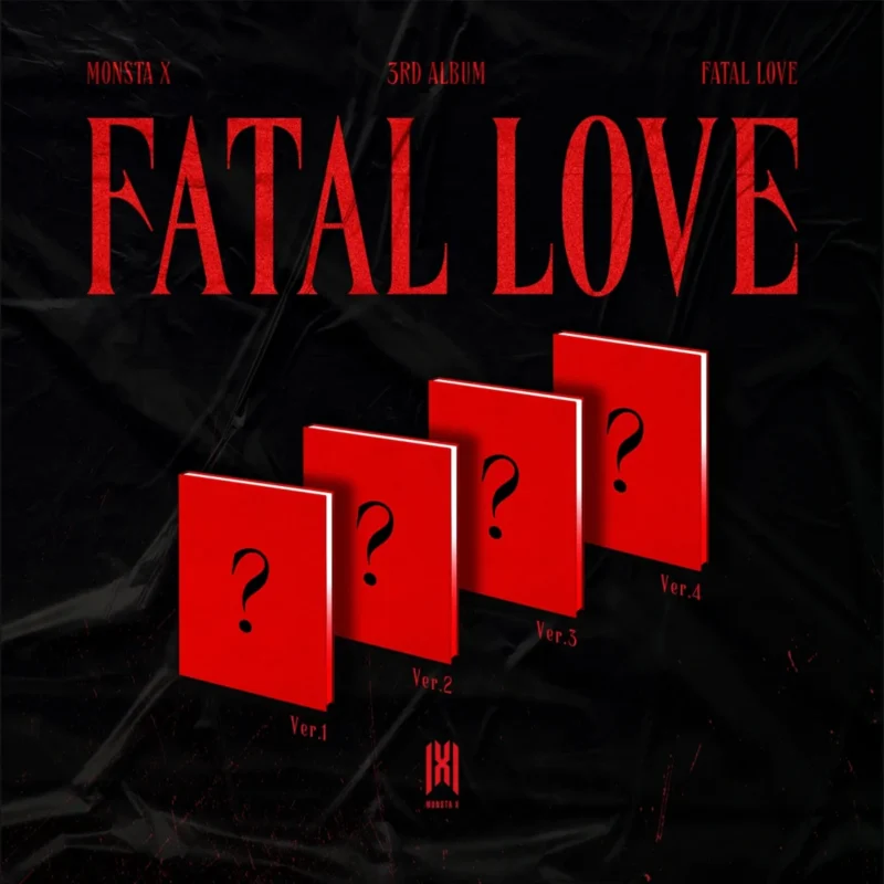 MONSTA X (モンスタエックス) - 3rd アルバム Fatal Love (Random バージョン)